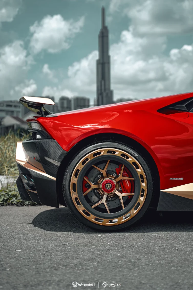 Lamborghini Huracan Iron Man Style Brixton Wheel - 9