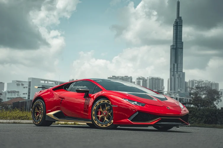Lamborghini Huracan Iron Man Style Brixton Wheel