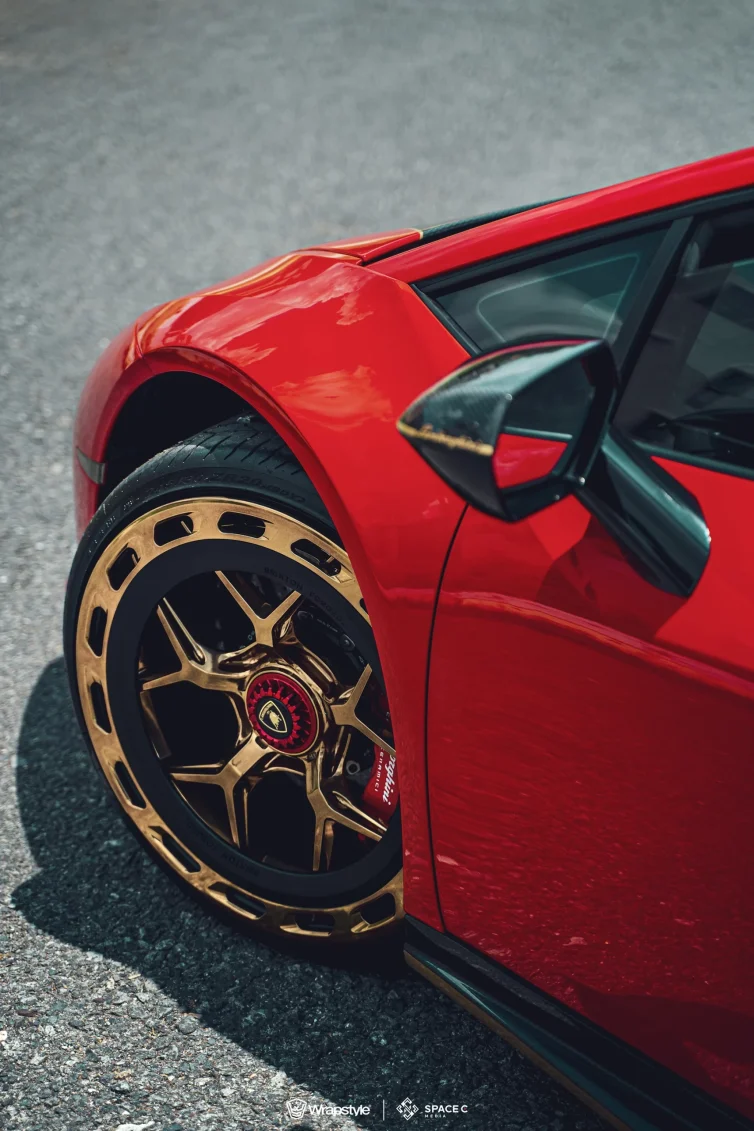Lamborghini Huracan Iron Man Style Brixton Wheel - 7