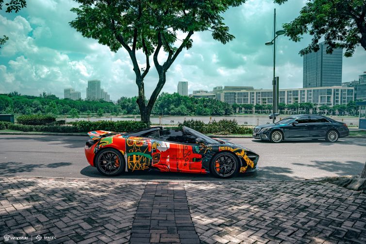 McLaren 720S Spider - Art Car Wrapping (4)