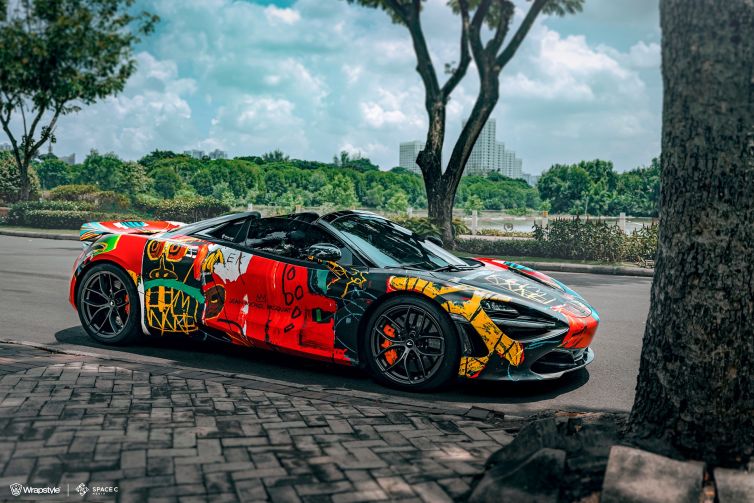 McLaren 720S Spider - Art Car Wrapping (6)