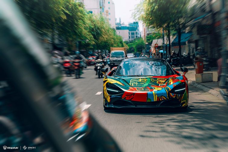 McLaren 720S Spider - Art Car Wrapping (7)