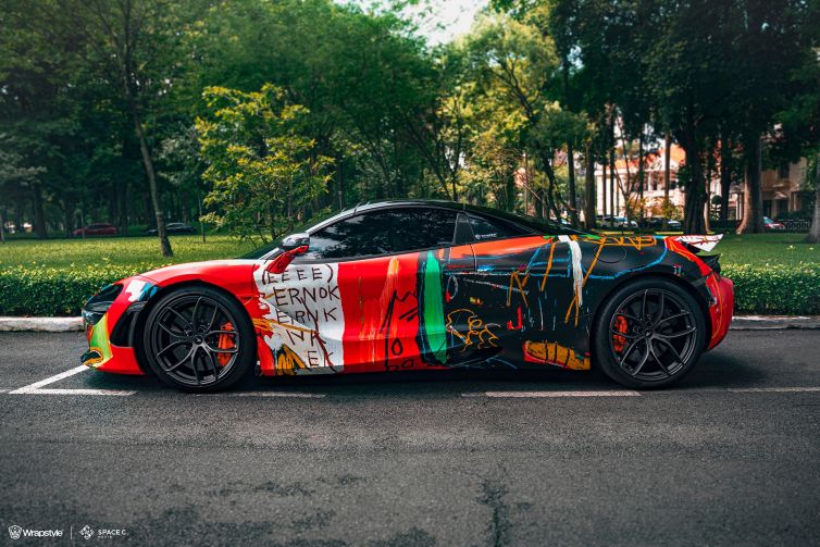 McLaren 720S Spider - Art Car Wrapping (9)