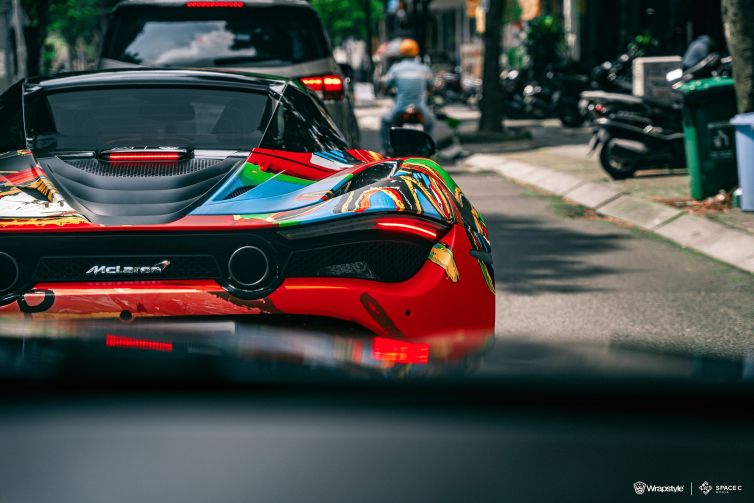 McLaren 720S Spider - Art Car Wrapping