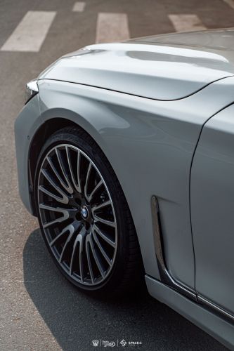 BMW 730i wrap grey (5)