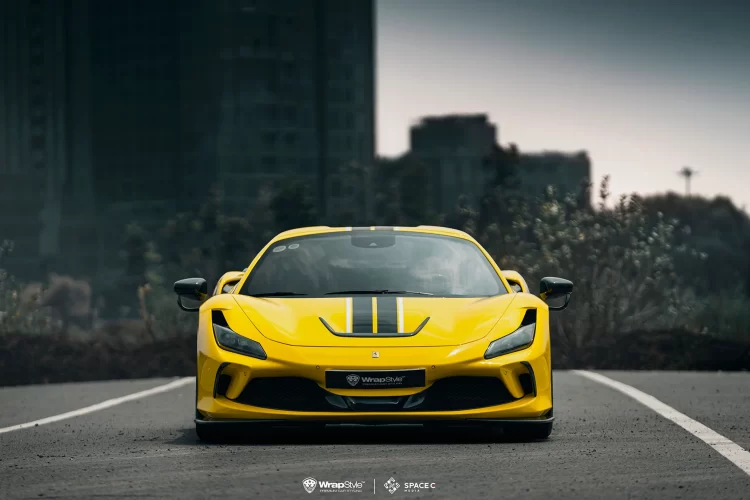 Ferrari F8 Yellow Novitec (7)