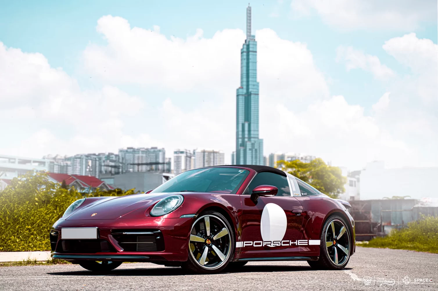 Porsche 911 Targa 4S Heritage – Paint Protection Film wrapping